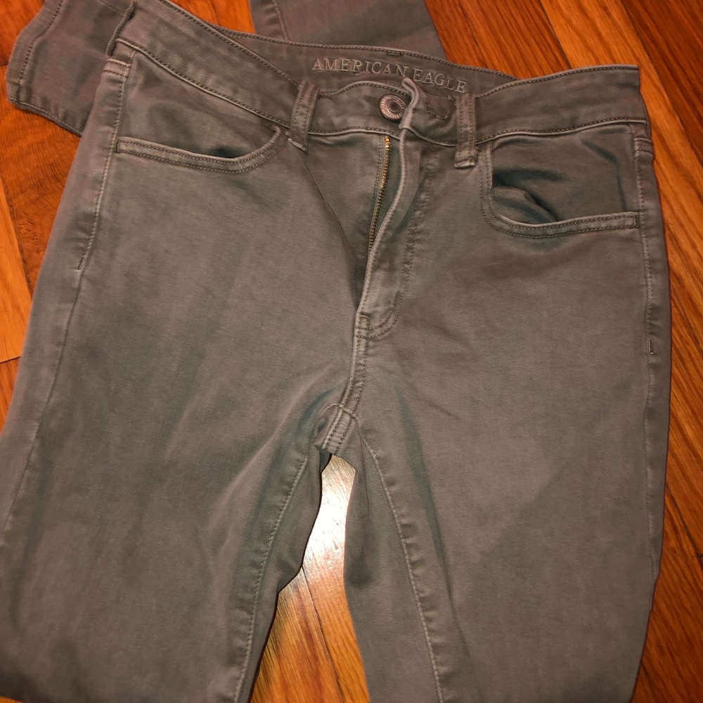 Olive jeggings